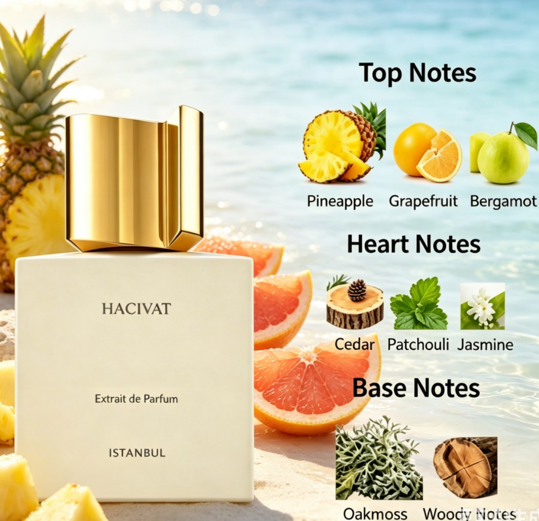 Perfume Alcohol Fragrance - Hacivat - parfum semprot netral yang