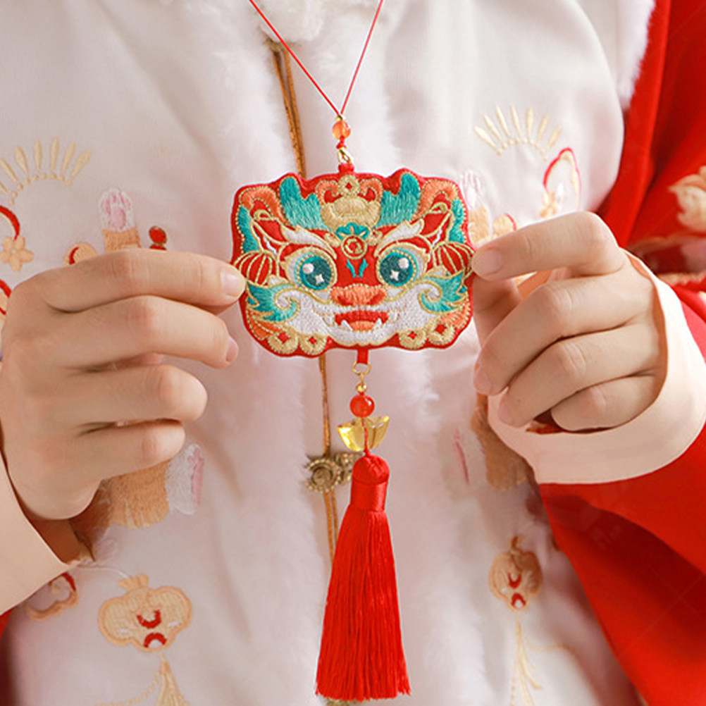 Perfume Lavender Fragrance - Kantong Sachet Cina Motif Naga Kartun,