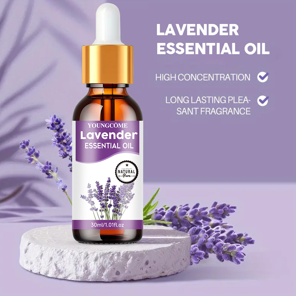 Perfume Lavender Fragrance - Minyak Rambut Ekstrak Lavender, Minyak Pijat