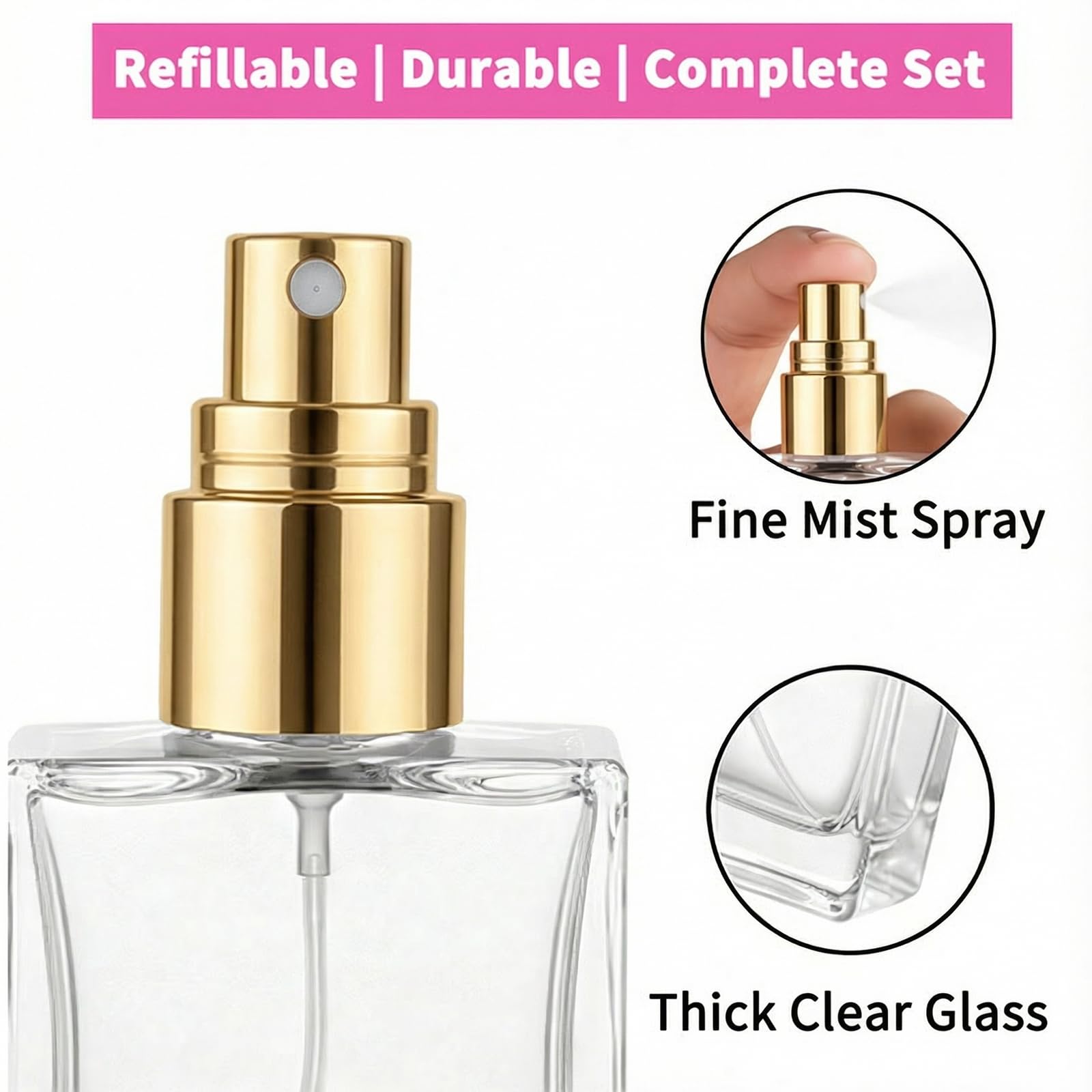 Botol semprot parfum kaca beni - Perfume Quotes ulasan dan harga