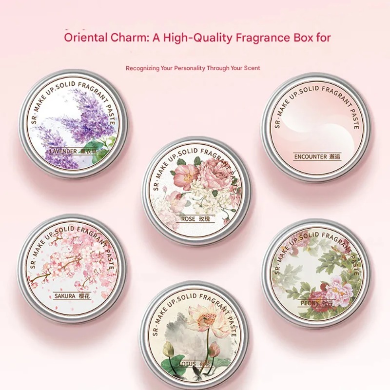 Parfum Padat Portabel, Balsem  - Perfume Fragrance Rose ulasan dan harga