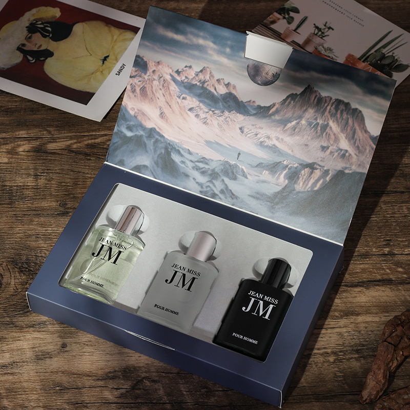 3 Pcs Set Hadiah Parfum Pria E - Perfume Alcohol Fragrance ulasan dan harga