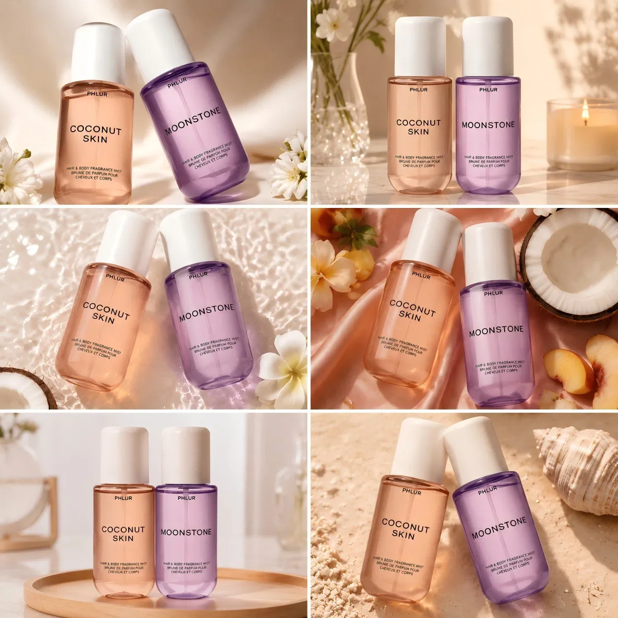 PHLUR Coconut Skin & Moonstone - Perfume Fragrances ulasan dan harga