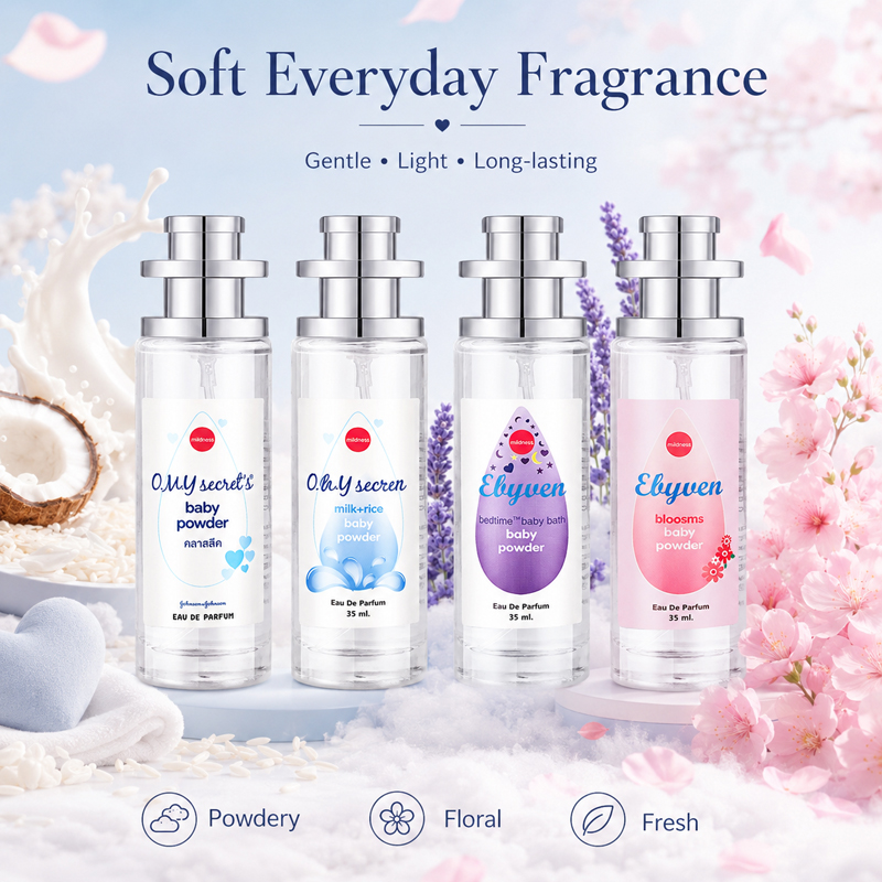 2pcs 35ml Parfum Bedak Bayi un - Perfume Lavender Fragrance ulasan dan harga