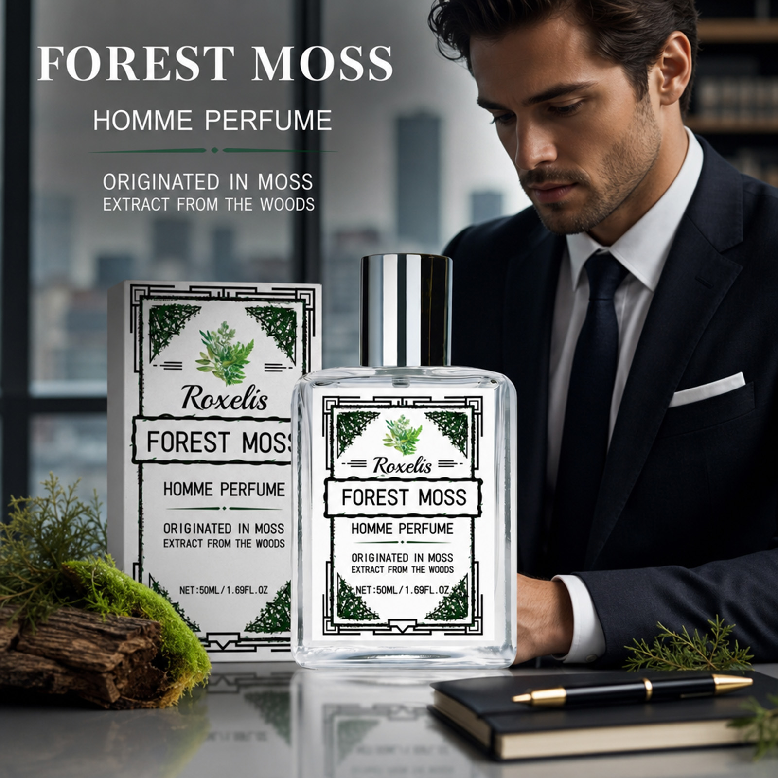 Parfum Aroma Hutan dan Wiski u - Perfume Alcohol Fragrance ulasan dan harga
