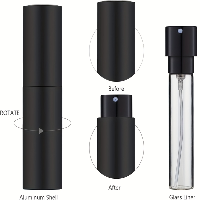 3 Set Botol Parfum Semprot 10m - Perfume Quotes ulasan dan harga